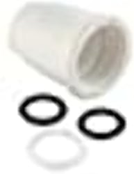 Picture of Empire Brass Company SPTNUT-W Spout Nut with O-Ring - White