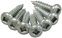 Picture of AP 012-PSQ500 8X1-1/2 Pan Head Square Recess Screws Zinc Plated 8 x 1-1/2 Inch 500 Pack