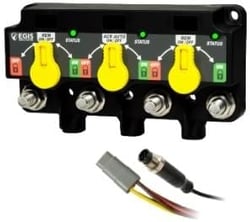 Picture of Egis Mobile Electric 9831-2535 Triple XD NMEA 2000 Battery Management System with Manual Knobs