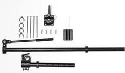 Picture of Brew City Trolling Motors 360-1184 60" Transducer Pole with Tilt Handle and Rail Base