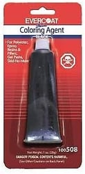 Picture of Evercoat 508 Color Agent 1 oz Tube Black Liquid Polyester Resin Tint