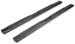 Picture of TrailFX AL4026B 4.5 Inch Hexagonal Nerf Bars Rocker Panel Mount