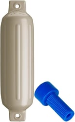 Picture of Polyform G-2 SAND W/AIR ADAPTER Twin Eye Boat Fender 4.5" x 15.5"