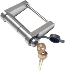 Picture of Infinite Rule Security 61130-S Trailer Latch Lock for DEMCO EZ Latch Cast Coupler