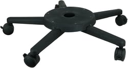 Picture of Springfield Marine 1580550-BLK 5-Legged Deck Base with Mounting Plate