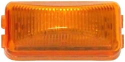 Picture of Peterson Fluid V203A LED Clearance Side Marker Light Amber Rectangular 2.48" x 1.2"