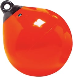 Picture of Taylor Made 61143 12" Tuff End Inflatable Vinyl Buoy - Orange