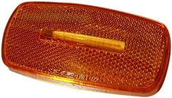 Picture of Optronics A32AB Amber Replacement Lens for MC32 MCL32 Series Clearance Marker Lights