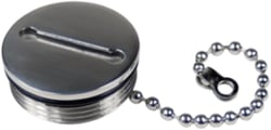 Picture of White Cap Industries 6074C Stainless Steel Replacement Deck Fill Cap 2 Inch