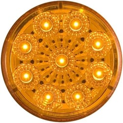 Picture of Optronics MCL50AB 2" Round LED Amber Marker Clearance Light 9 Diodes