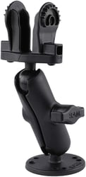 Picture of Ram Mounts RAM101L012 Double Ball Mount for Lowrance Hook² Fishfinder - C Size 1.5"
