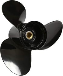 Picture of Michigan Wheel 72108 6.5-Inch LED Marine Speakers Black Pair
