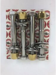 Picture of Bob's Machine 110-100000 Jack Plate Bolt Kit - Stainless Steel Hardware Set