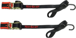 Picture of Rod Saver RT50SH Mini Retractable Tie Down with Soft Hook 50 Inch Pair