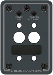 Picture of Blue Sea Systems 8173-BSS A-Series Double Blank Mounting Panel
