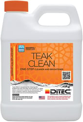 Picture of DiTEC Marine Products 6Z-5OSJ-NNYM Teak Clean Wood Cleaner and Brightener - 32oz