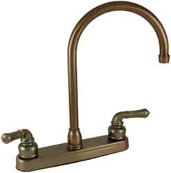 Picture of American Brass U-YOB800GSOB 8" RV Kitchen Faucet with Gooseneck Spout Oil Rubbed Bronze