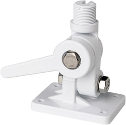 Picture of Scout PF AC NBASE001 Four-Way Nylon Ratchet Antenna Mount - White