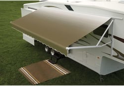 Picture of Dometic 915NS18.000BL 9100 Power Awning with Vinyl Weathershield and LED - 18' Sandstone