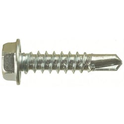 Picture of AP 012-DP100 8 X 1 Self-Drilling Hex Washer Head Screw - #8 x 1" Zinc Plated