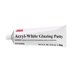 Picture of 3M 7000045479 Acryl-White Glazing Putty 14.5 oz White