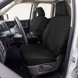 Picture of Covercraft GTC4136ABENBK Endura PrecisionFit Front Row Seat Covers Black/Black