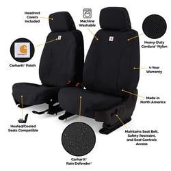 Picture of Covercraft SSC7576COBK Carhartt Super Dux SeatSaver Custom Seat Cover