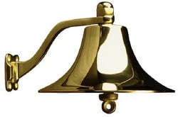 Picture of Sea-Dog Line 455721-3 8" Chrome-Plated Cast Brass Ship's Bell