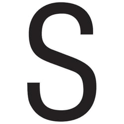Picture of Seachoice 3SCBPA 3-Inch Gothic Letter A Black 10-Pack