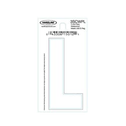 Picture of Seachoice 3SCWPL Premium White Letter L 3-Inch Marine Vinyl Decals 10-Pack
