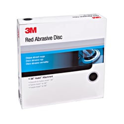 Picture of 3M 7000045463 Hookit Red Abrasive Disc 6 Inch P400 Grit