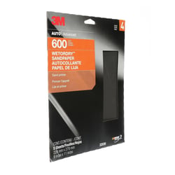 Picture of 3M 7010328059 Wetordry Sandpaper 600 Grit 9x11 Inch Sheets