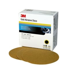 Picture of 3M 7100366391 Hookit Gold Disc 6-Inch P150 Grit Dust-Free Sanding Disc