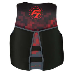 Picture of Kent Sporting Goods 142500-100-030-22 Men's Rapid-Dry Flex-Back Life Jacket Medium Black/Red
