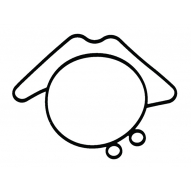 Picture of Sierra 18-8352 Carburetor Mounting Seal for Johnson Evinrude OMC Outboard