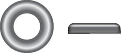 Picture of Seachoice BP31434SC #6 Stainless Steel Countersunk Finishing Washer 100-Pack