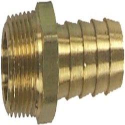 Picture of Sierra 18-8074 Brass Fuel Hose Barb 3/8" x 1/4" NPT Male