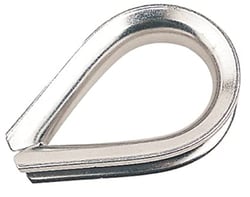Picture of Sea-Dog Line 170006-1 1/4" Heavy Duty Stainless Steel Thimble