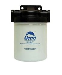 Picture of Sierra 118-7986-1 Fuel Water Separator Kit 10 Micron 3/8" Aluminum