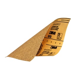 Picture of 3M 7010308859 Sandpaper 80 Grit 9x11 Inch Aluminum Oxide Sheets