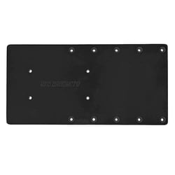 Picture of Sea Brackets SEA2301-BLK 16" Straight Trolling Motor Mounting Plate for Garmin Force Kraken - Black