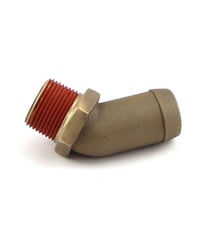 Picture of Quicksilver 865159 45-Degree Exhaust Elbow Hose Fitting for MerCruiser