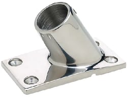 Picture of Seachoice SC50-37891 Rectangular Base Rail Fitting 60 Degree 7/8 Inch Stainless Steel