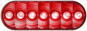 Picture of Peterson 821R-7 LumenX 6 Inch Oval LED Stop Turn Tail Light