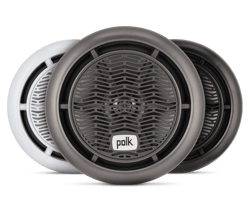 Picture of Polk Audio UMS108B Ultramarine 10.8" Marine Subwoofer with RGB LED Lighting Black
