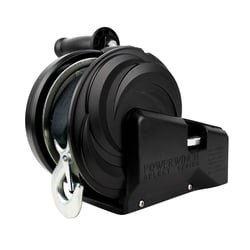 Picture of Powerwinch 21400-W-2500-6-B-R Select Series 2-Speed Manual Trailer Winch 2,500 lb Capacity 6-Inch Crank Arm Carbon Black