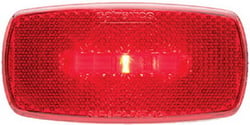 Picture of Fultyme RV SC590-1184 LED Oval Marker Light Amber Lens Black Base