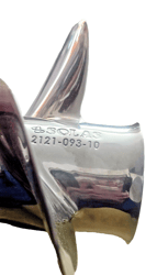 Picture of Solas 86020100 Saturn Stainless Steel 3-Blade Propeller 9.25 Pitch