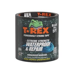 Picture of Shurtape 285987 T-Rex Waterproof Repair Tape 4" x 5' Black