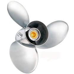 Picture of Solas 3571-154-18 Lexor 3-Blade Stainless Steel Propeller for Yamaha V6 Outboards 15.4 x 18